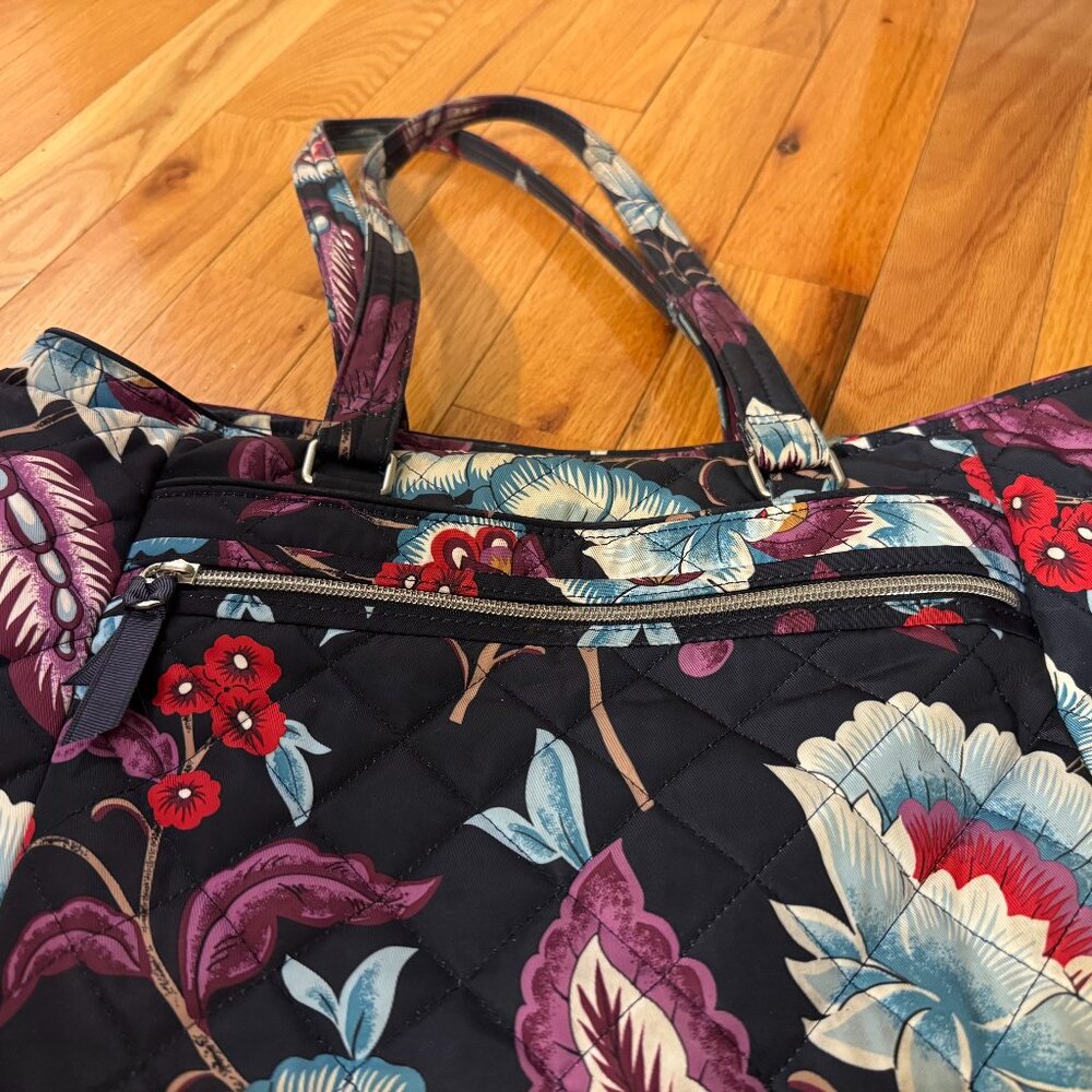Vera Bradley Mayfair in Bloom Tote - Picture 2 of 11